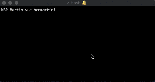 Vue CLI Create Demo Project Vue CLI Create Project
